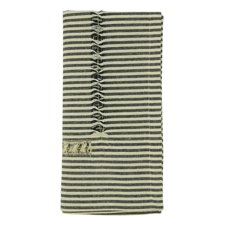 Jaylin 100% Cotton Striped Square Napkin