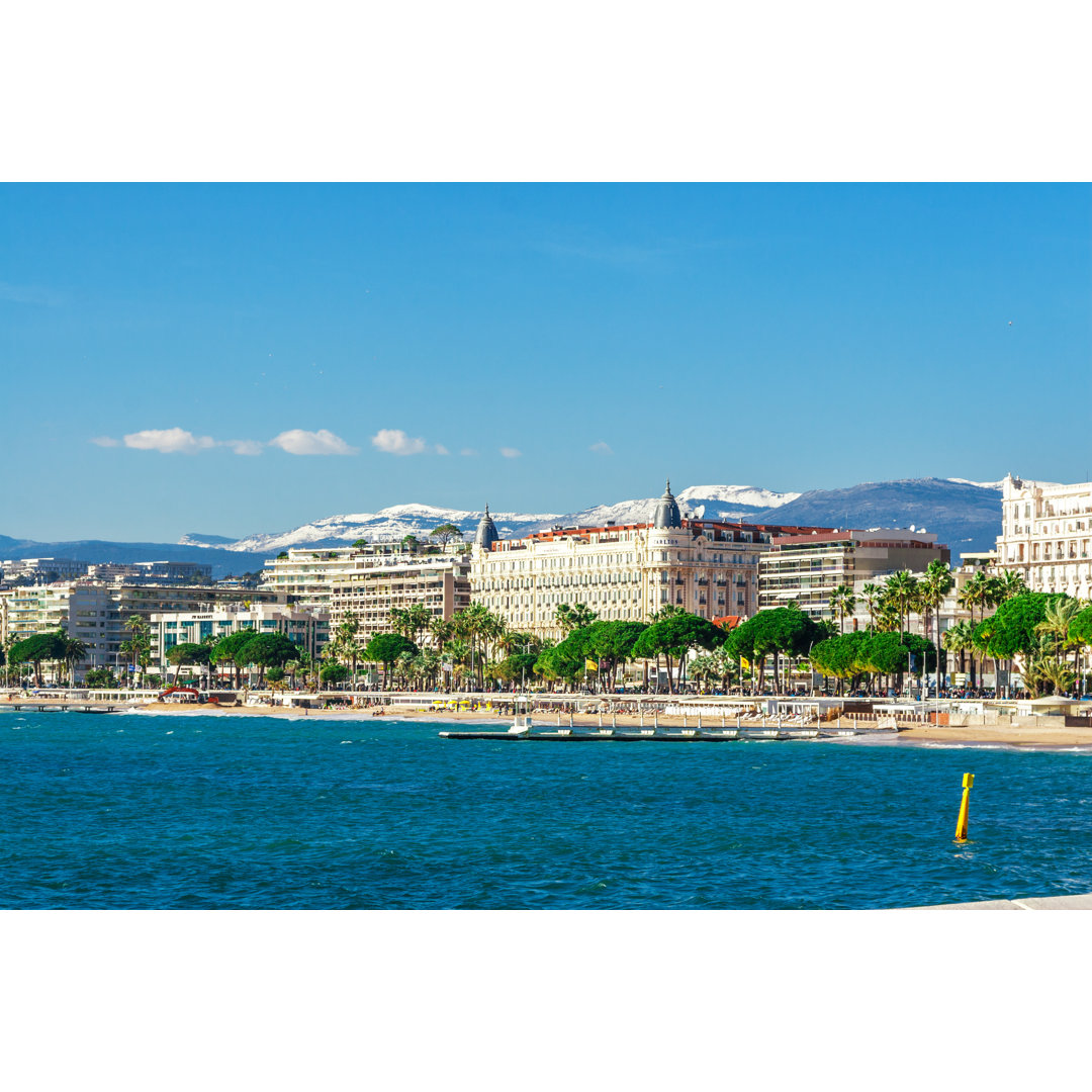 View Of Cannes, France. by Lukutin77 - Wrapped Canvas Print