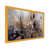 Impression dorée sur toile encadrée