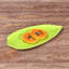 Plateau en mélamine Tropicana Leaf-41425155-41411303