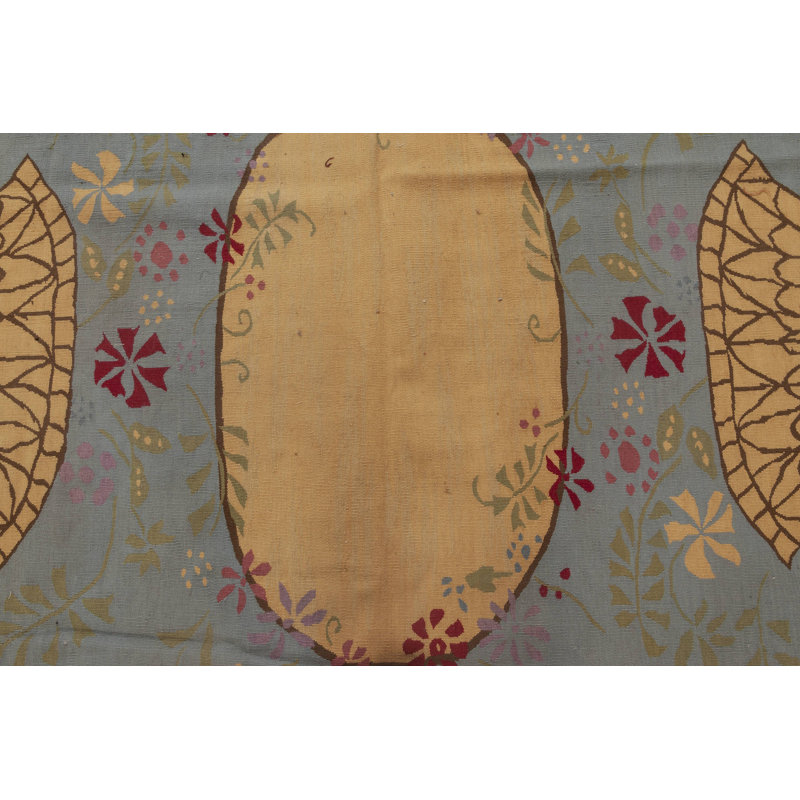 Modern One-of-a-Kind Rectangle 4'10" X 8'1" Flatweave Area Rug