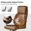 Chaise de bureau ergonomique inclinable 24 po avec système de soutien lombaire gonflable Bradford-608174375