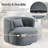 Olszewski CAL117 Compliant 31.1'' Wide Swivel Barrel Chairs（Set of 2）-1898469815