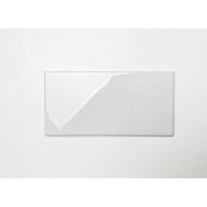 Carreau de céramique 3 "x 6" Hudson, Gris froid brillant