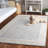 Kevionna Ebony Hand Tufted Wool And Cotton Bordered Rug-2008861940