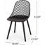 Chaise Lily (ensemble de 4)-508382021