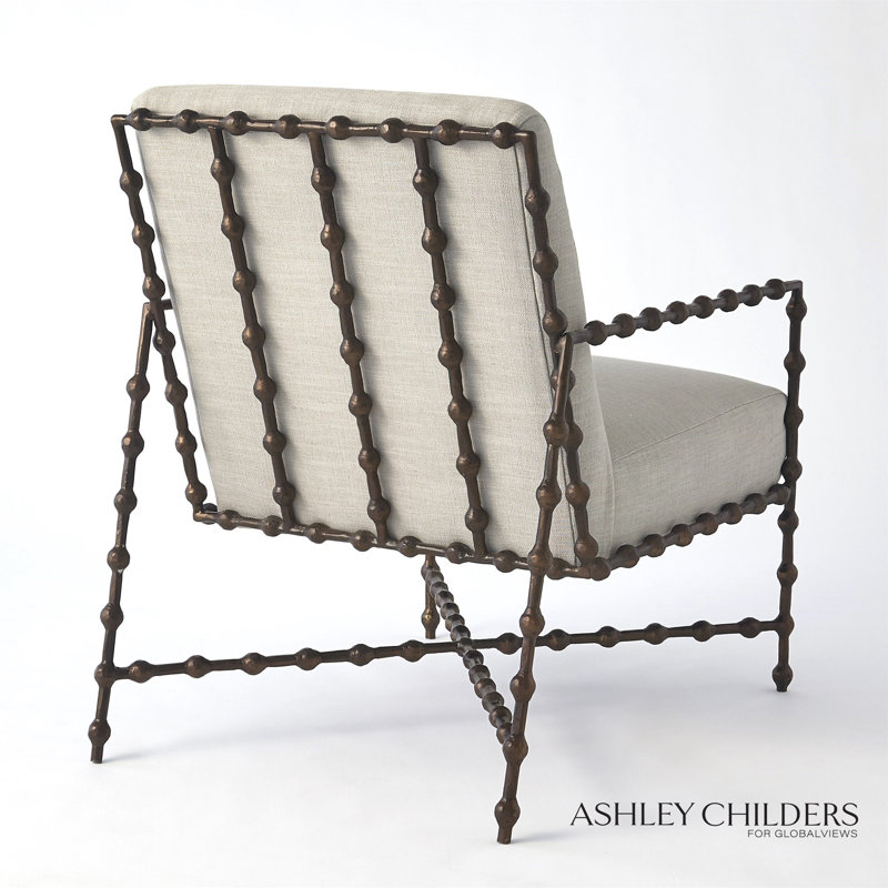 Elder Lounge Chair-Bronze-Cambric Stone