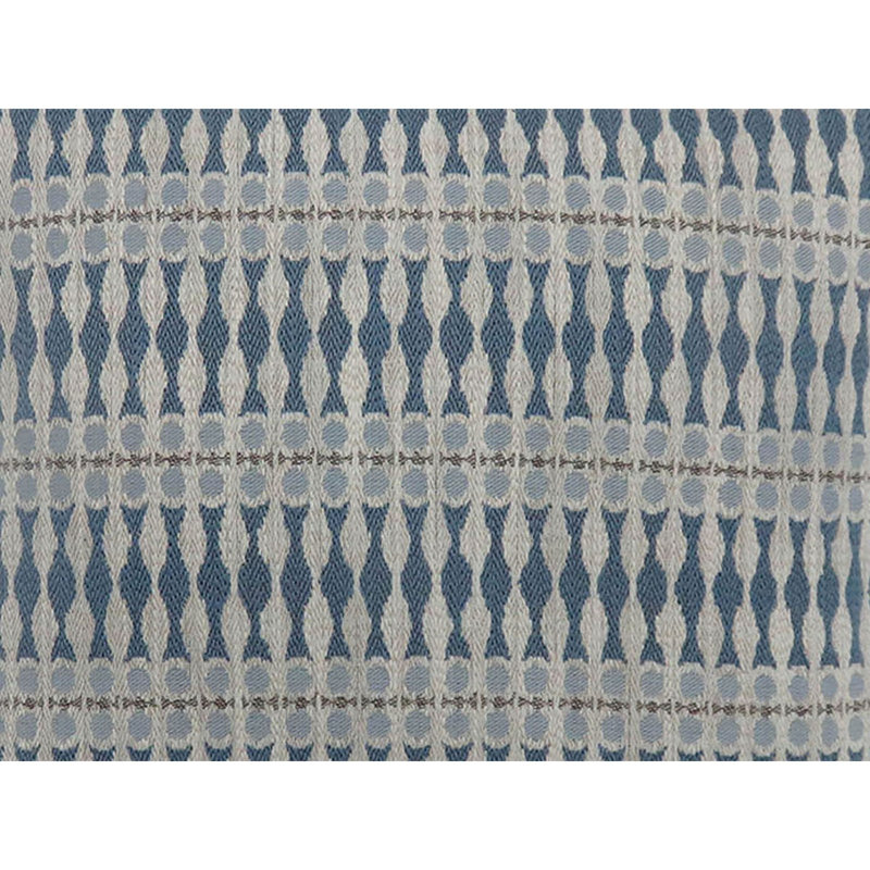Bohemian Square Pillow cover & Insert, 18" H x 18" W, Blue