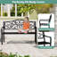Metal Park Bench