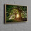 Stunning Green Forest View Canvas Wall Art Featuring Tree Photo Print Perfect Home Decor Gift