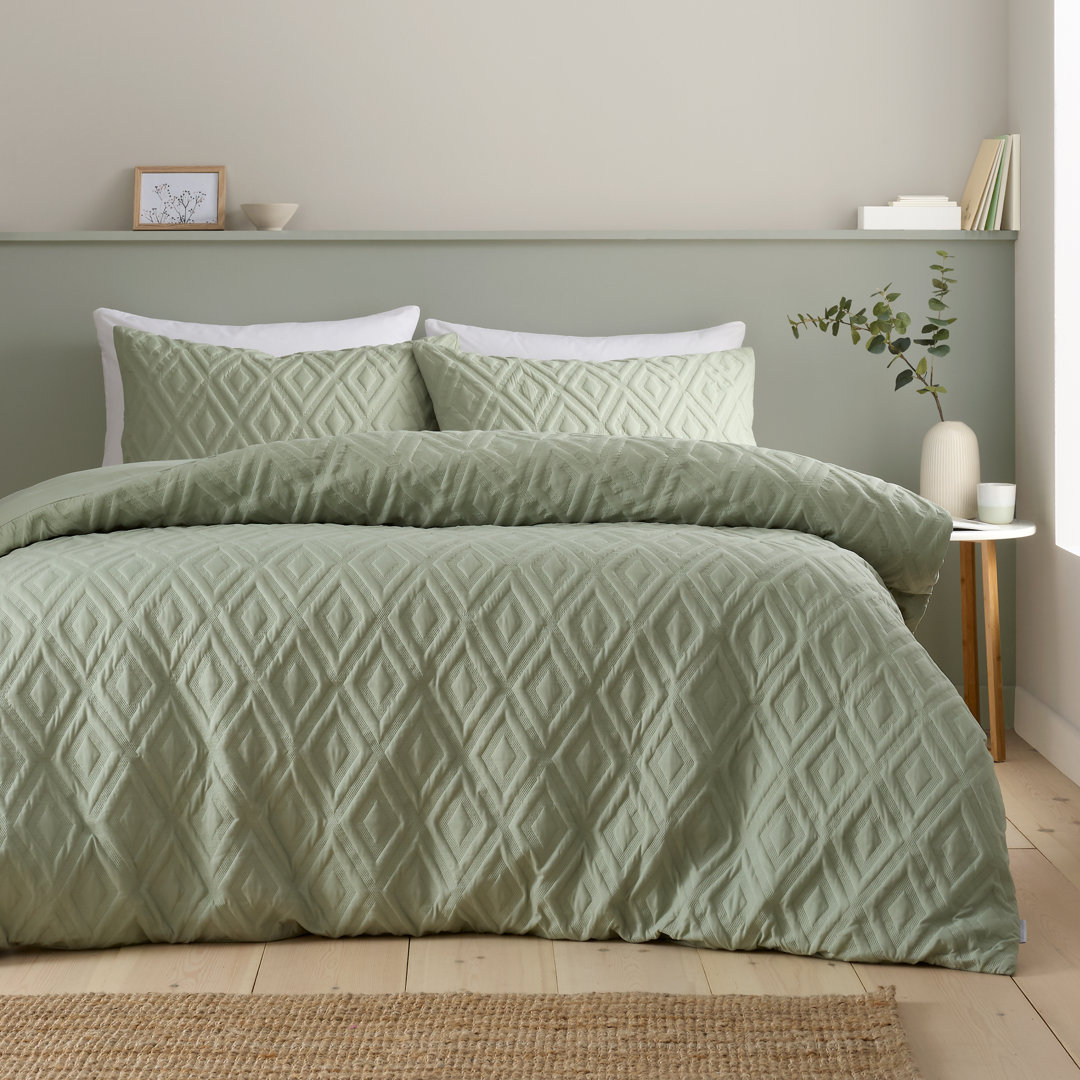 Jacob Geo Soft Touch Duvet Cover Set
