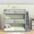 Triple Bunk Bed With Storage Staircase-77389401