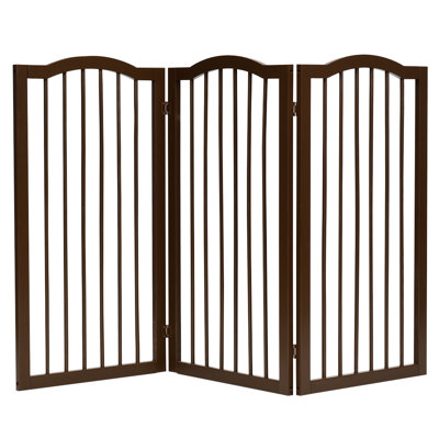 Compton Wood Free Standing Pet Gate