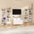 Bamboo Bookcase, 6-Tier Large Open Bookshelf  With Display Shelves-134588208-136172195