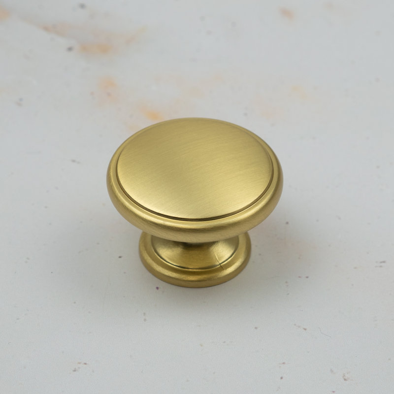 Brushed Brass Handles & Coordinating Knobs, 38mm Knob