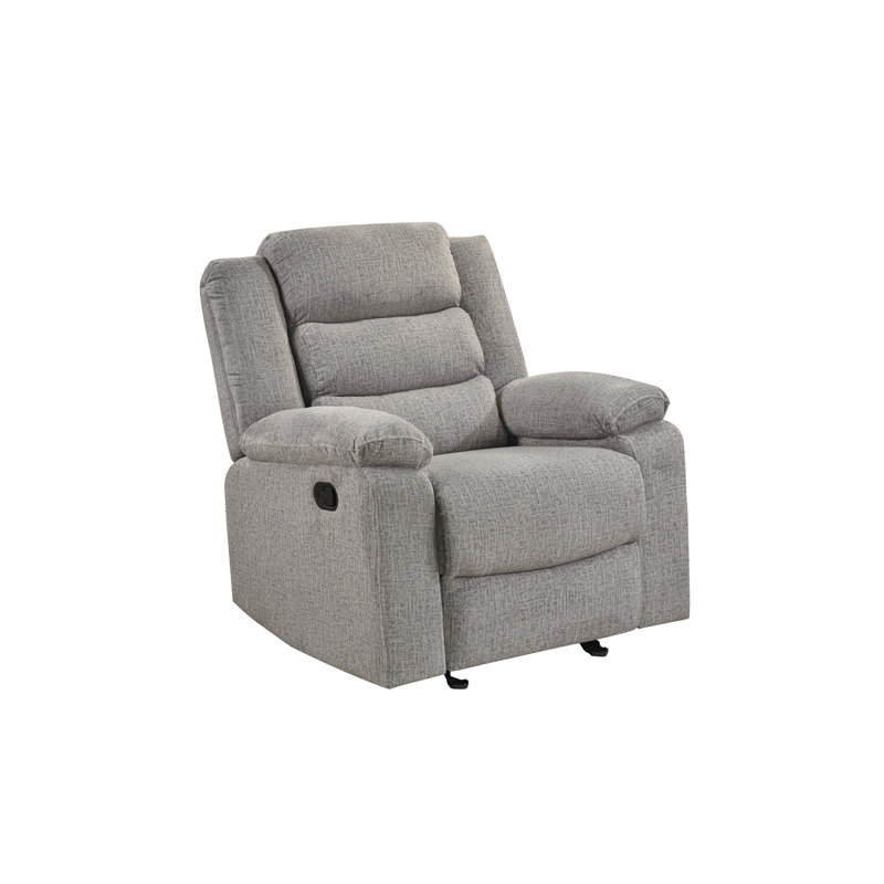 Fauteuil inclinable oscillant, brun-gris, Brown-Grey