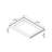 OVE Decors 48" x 32" Rectangle Shower Base Pan, White Acrylic, Hidden Side Drain, Reversible Design