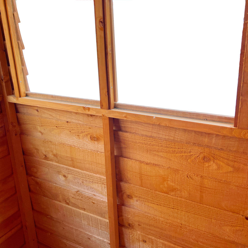 Powersheds 12 x 6ft Timber Overlap Apex Garden Shed