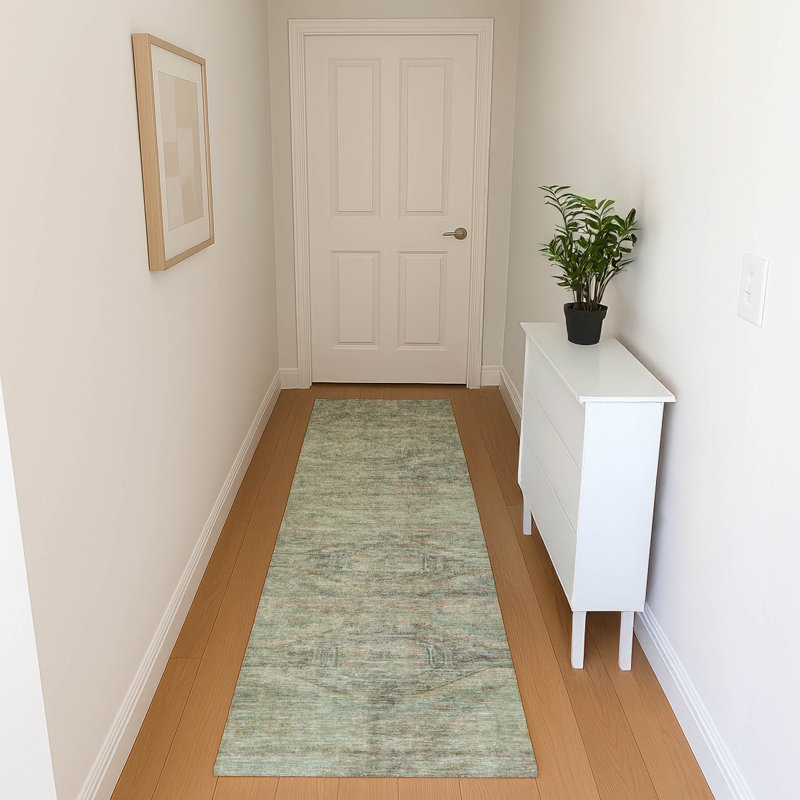 Premium Machine Washable Marasco AMF1631 Global Rug, Runner 2'3" x 7'6"