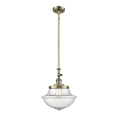 Luminaire suspendu simple à 1 lumière Grourke
