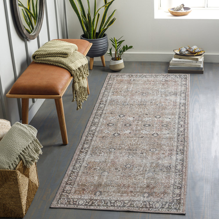 Colin Machine Washable Traditionnal Boho Area Rug