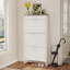 Armoire de rangement pour chaussures avec 3 tiroirs rabattables et 1 tiroir-767509478