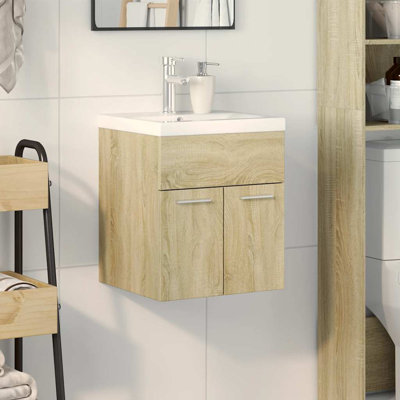 Stanisha Single Bathroom Vanity with Ceramic Basin