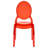 Resin Oval Back Armless Sophia Chair, 3 Chair Bundle by Chivari-106428992