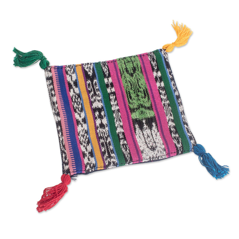  Handmade Trendy Traditions Cotton Coasters (Set Of 4)