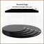Plateau de table basse rond en verre trempé de 24 po - Bords biseautés de 0,4 po d'épaisseur, facile à nettoyer et amp; Durable-1898745469-1898745466