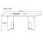 Table de salle à manger mat-305683211