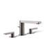Composed Widespread Bathroom Faucet with Drain Assembly-1505490541