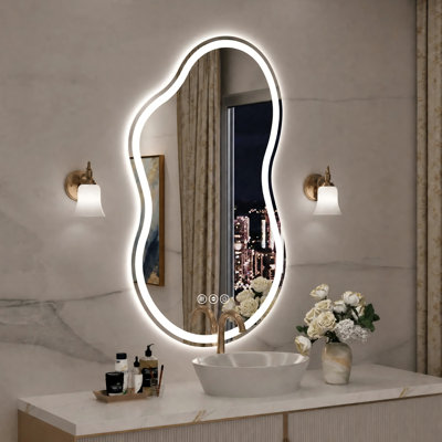 Miroir de salle de bain à DEL Lunara