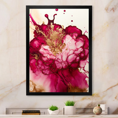 " Celebration In Raspberry Blush III "