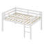 Lit mezzanine en bois avec échelle-2062081763