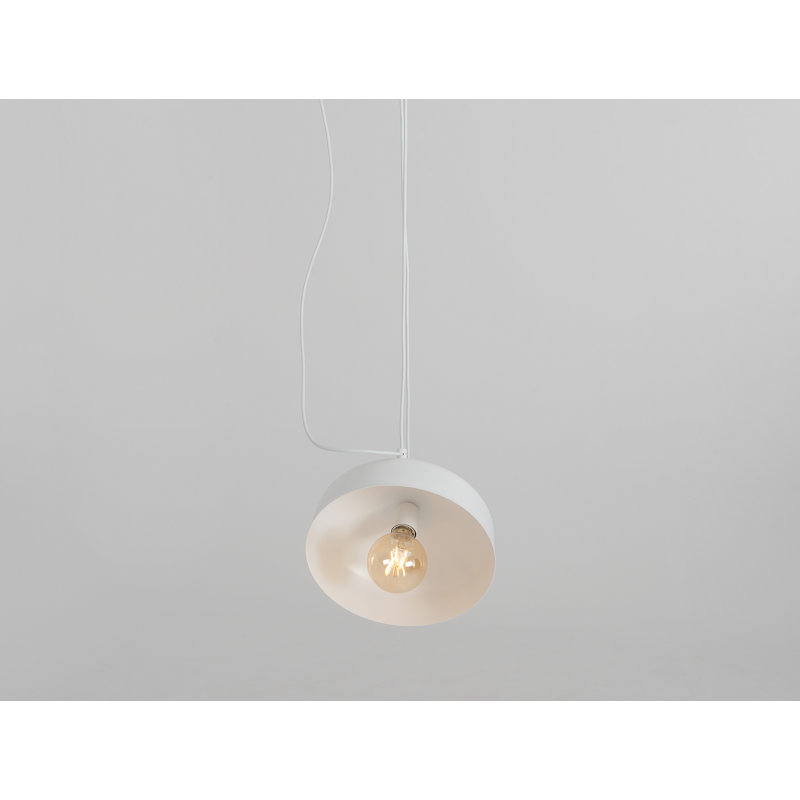 Allan 1 - Light Single Pendant, White