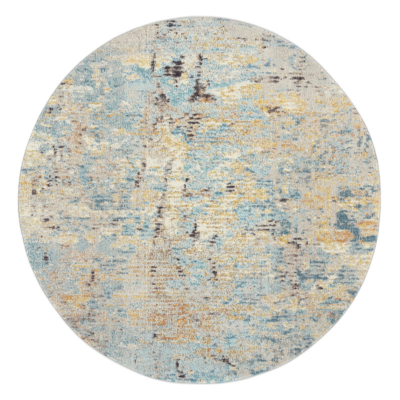 Abderus Performance Rug, Round 6'7"