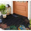 Non-Slip Floral Outdoor Doormat
