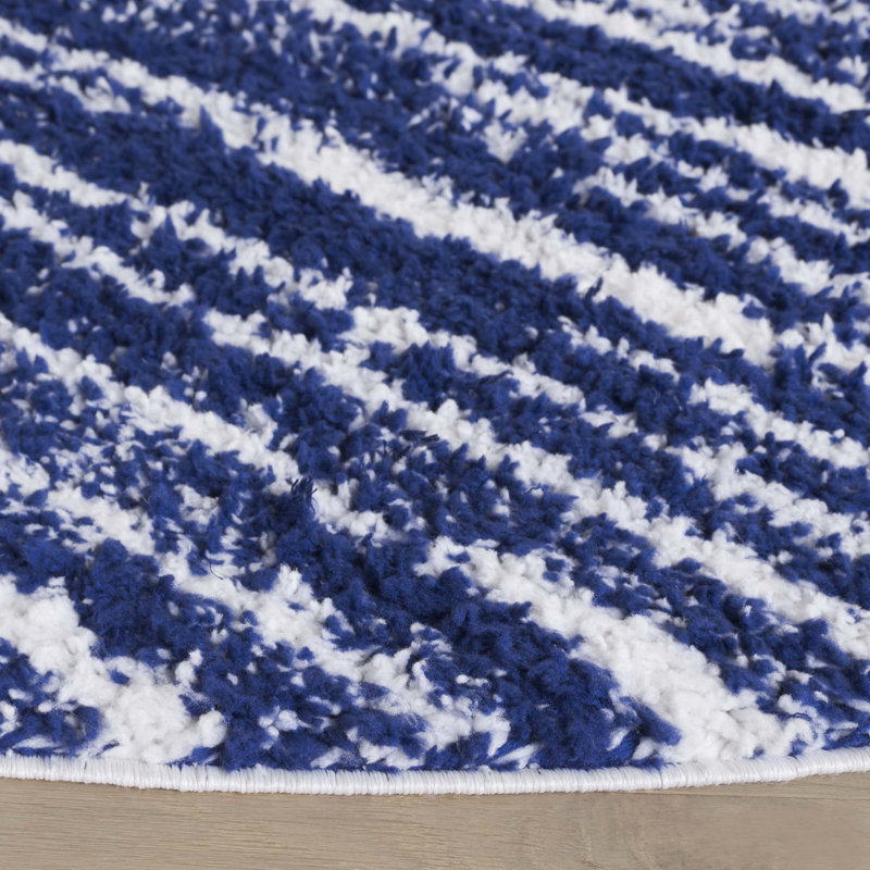 Rumi Shag Performance Rug, Round 6'7"