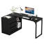 Bureau d'ordinateur en L à 3 tiroirs Philipe-1227529352
