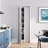 1-Lite Core Manufactured Wood Prefinished Pivot Doors with Hardware Kit-92689580