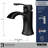 Single-Hole Single-handle Bathroom Faucet with Drain Assembly-88777432