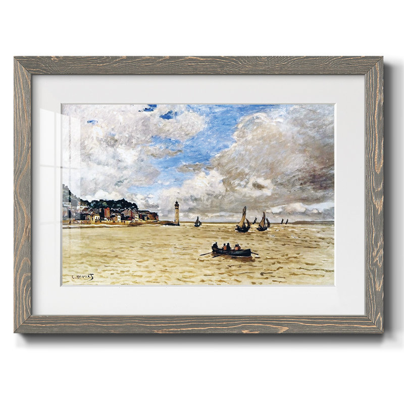 Phare de l'hospice, 1864, H 14 po x l 20 po x P 1,5 po, Gris