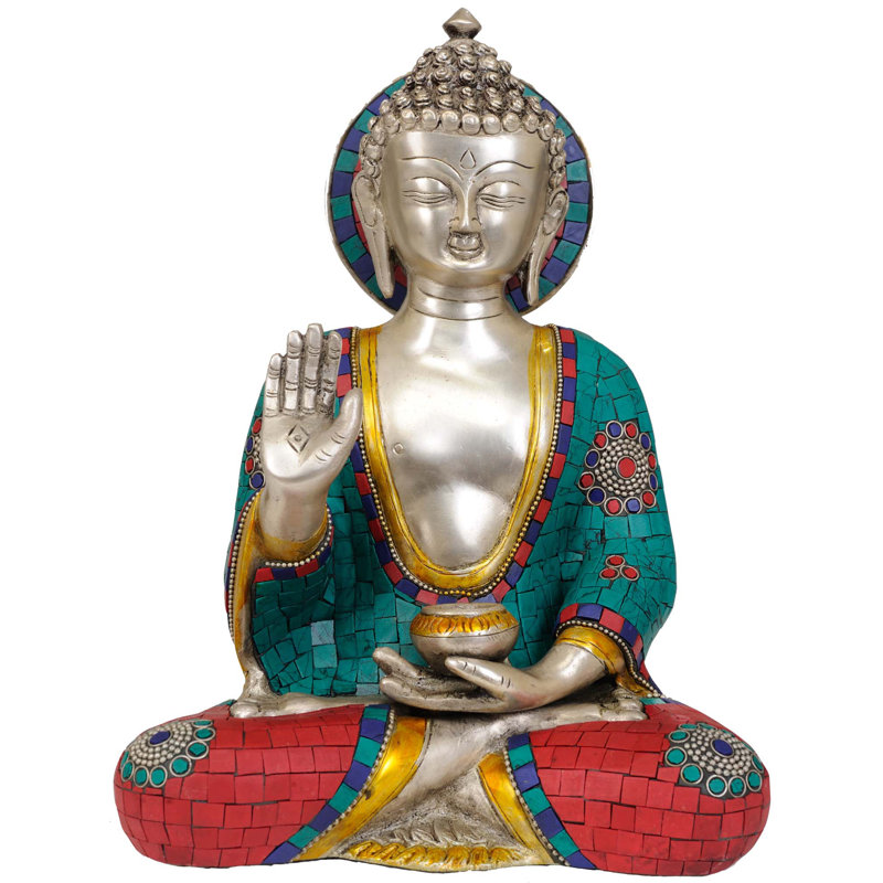 Bouddha Gautama dans Abhaya Mudra (geste d'intrépidité)