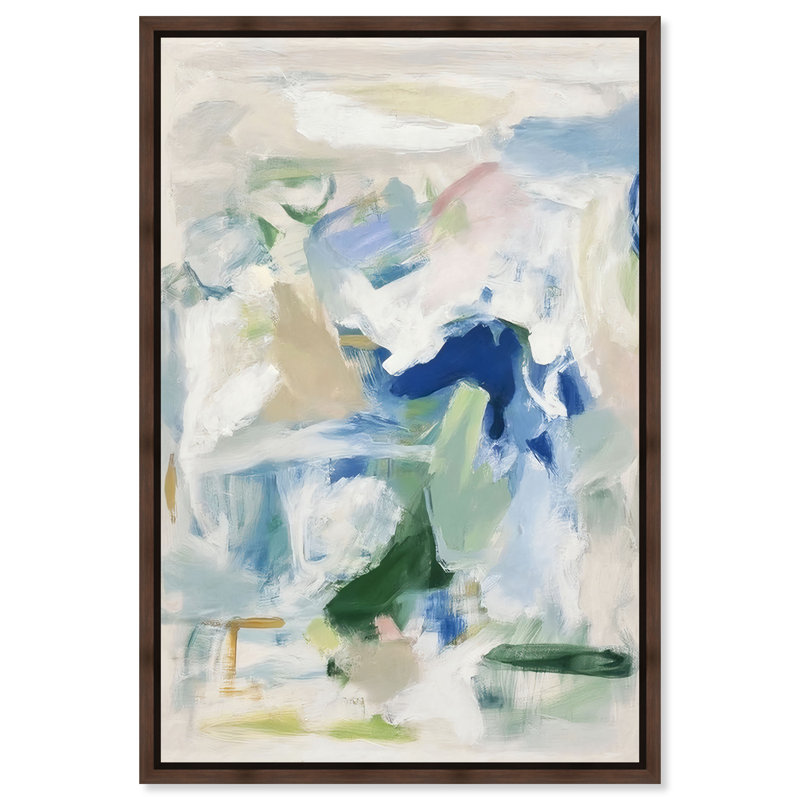 Chroma Balance II, toile abstraite colorée par Art Remedy, H 31 po x l 21 po, Reproduction encadrée sans passe-partout