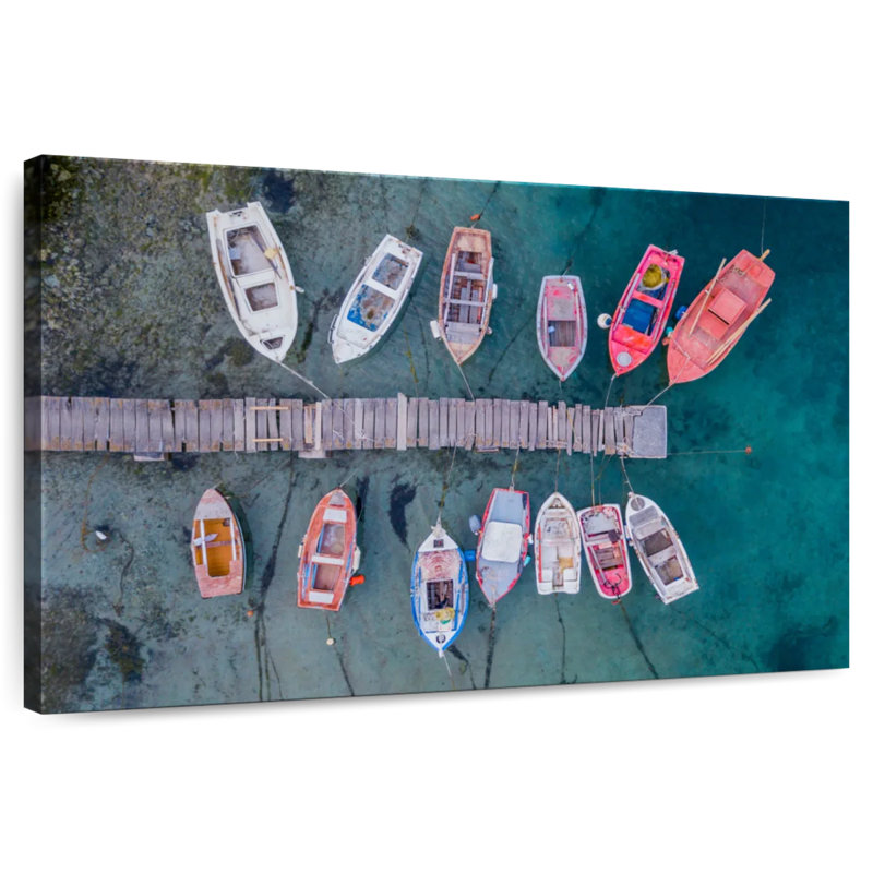 Aletra Fishing Boat Jetty, 34" H x 51" W