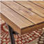 Causeuse d'extérieur avec table basse Canoga