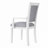 7-Piece Updated 76.9Inch Extendable Trestle Dining Table Set With Removable Leaf