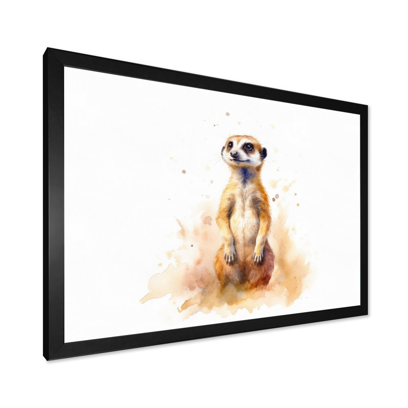 Reproductions d'art mural Mekerat, H 12 po x l 20 po x P 1 po, Cadre simple noir