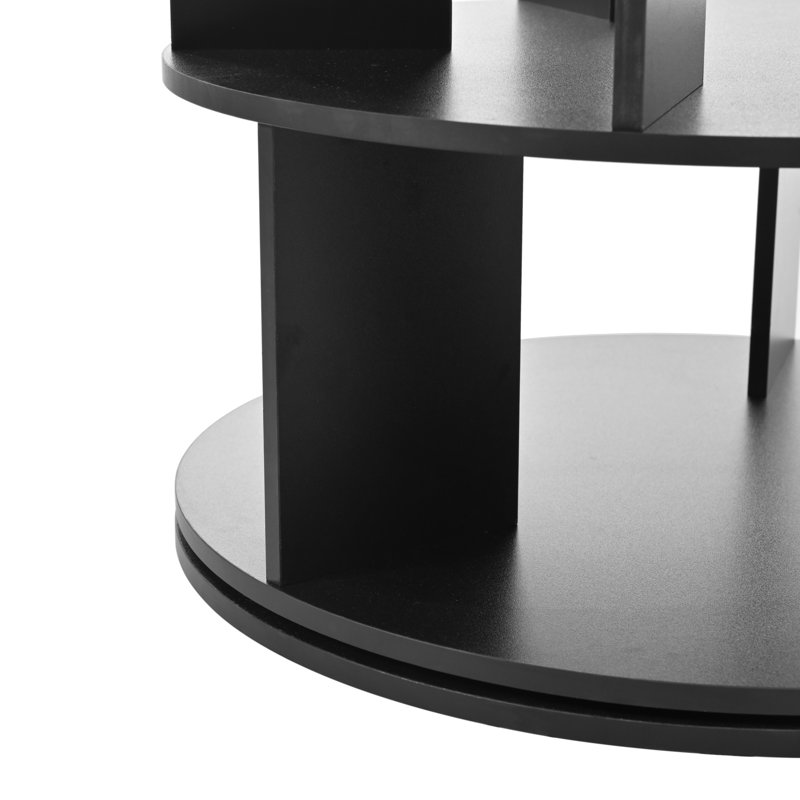 Étagère à chaussures rotative, étagère à chaussures rotative à 7 niveaux avec 5 grilles par couche, présentoir, organisateur de carrousel à chaussures pivotant à 360 ° pour le vestibule